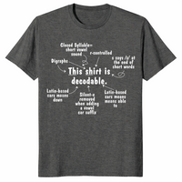 This Shirt is Decodable Structured Literacy Reading Teacher Tee | Cuccico