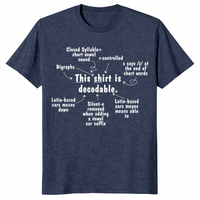This Shirt is Decodable Structured Literacy Reading Teacher Tee | Cuccico