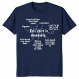 This Shirt is Decodable Structured Literacy Reading Teacher Tee | Cuccico