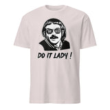 Success Do It Lady Chit Retro Funny Meme T-Shirt in Ice Grey