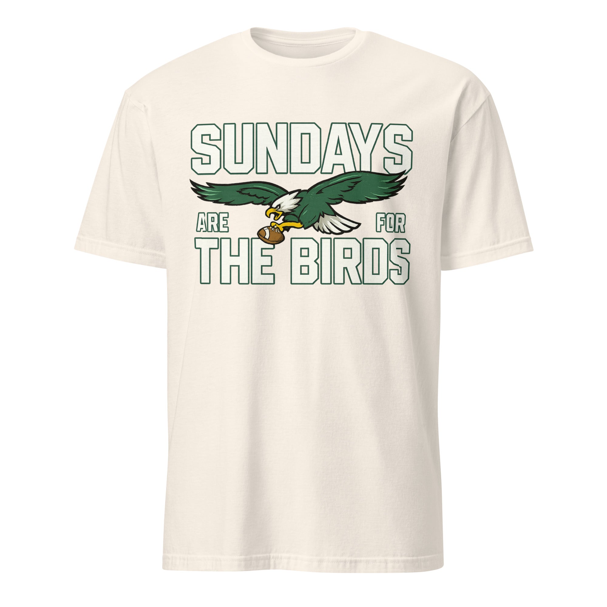 Sundays Are for the Birds Philadelphia Kids T-Shirt in natural color by Cuccico