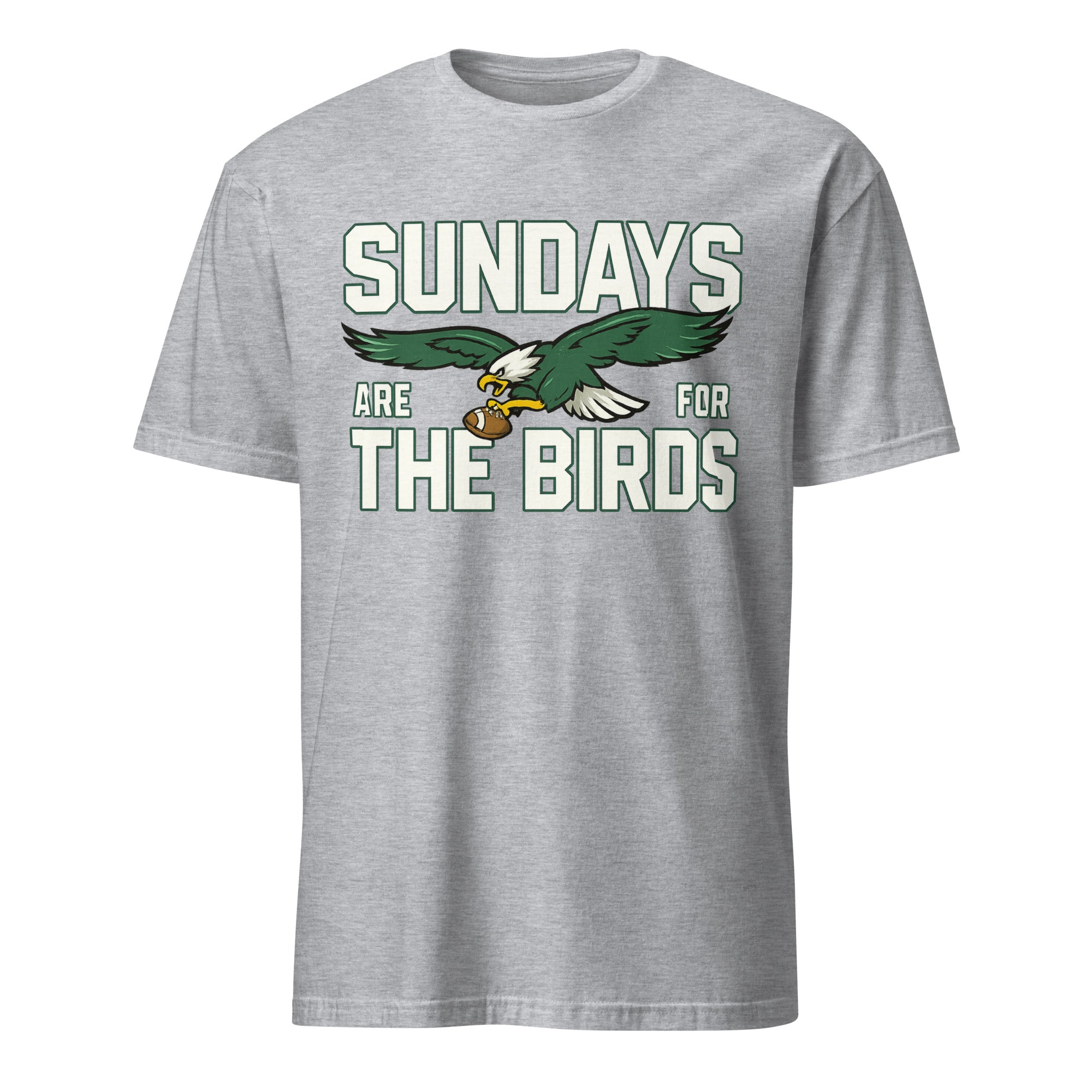 Sundays Are for the Birds Philadelphia Kids T-Shirt in sport grey by Cuccico