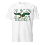 Sundays Are for the Birds Philadelphia Kids T-Shirt in white by Cuccico