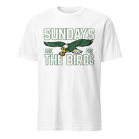 Sundays Are for the Birds Philadelphia Kids T-Shirt in white by Cuccico