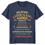 Support radical left agenda unisex shirt Democrat liberal political statement tee