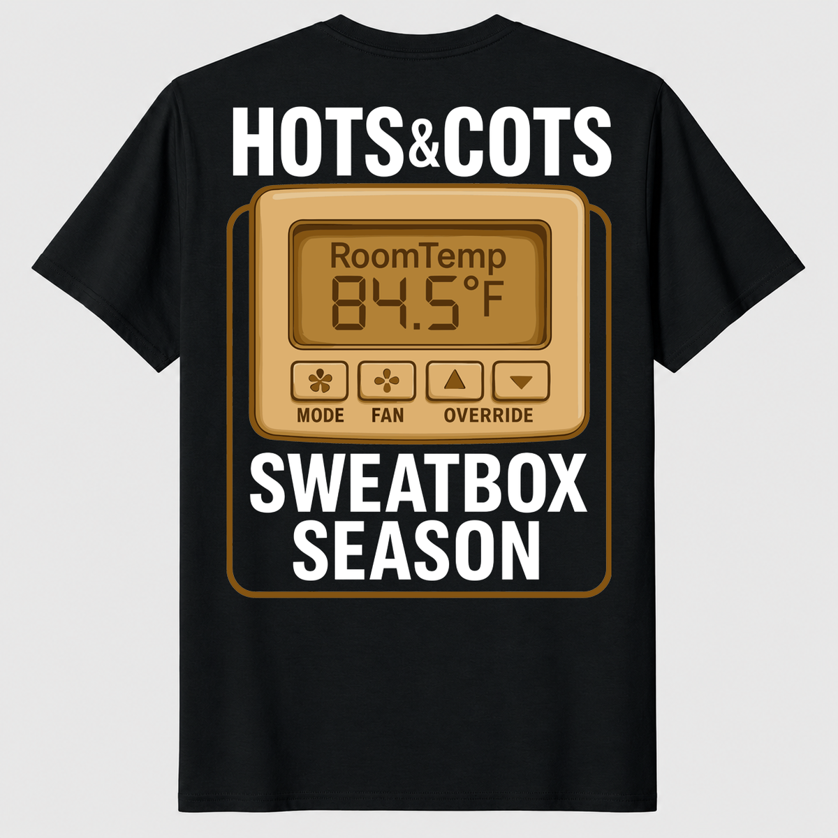 Sweatbox season shirt in black