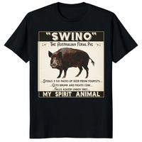 Swino The Australian Feral Pig Shirt trending design shirt