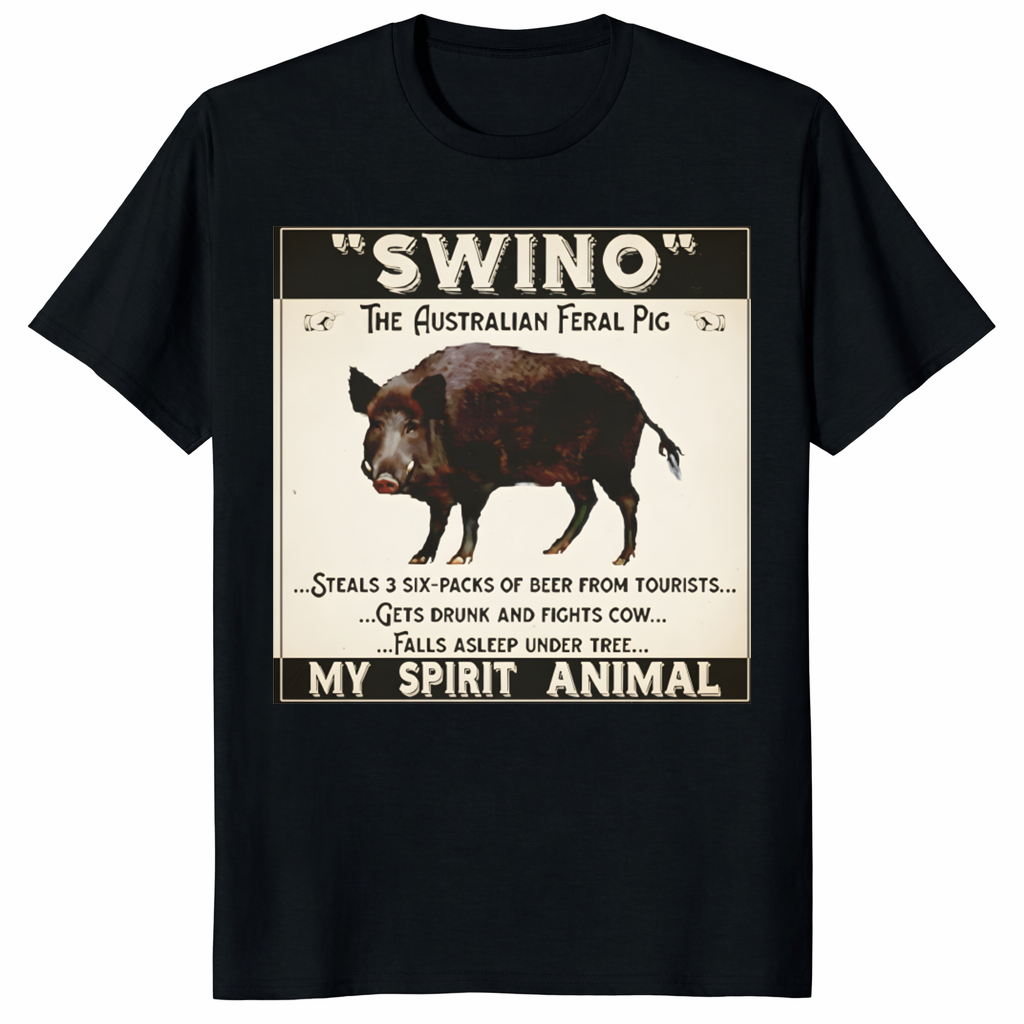 Swino The Australian Feral Pig Shirt trending design shirt