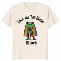 Tap water frog pride shirt in natural