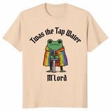 Tap water frog pride shirt in sand
