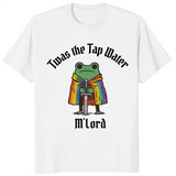 Tap water frog pride shirt in white