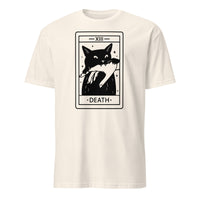 Tarot Card Black Cat Shirt in Natural by Cuccico