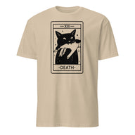 Tarot Card Black Cat Shirt in Sand by Cuccico