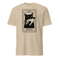 Tarot Card Black Cat Shirt in Sand by Cuccico