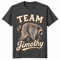 Viral Meme Raccoon Team Jimothy Seattle Funny T-Shirt | Cuccico