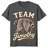 Viral Meme Raccoon Team Jimothy Seattle Funny T-Shirt | Cuccico
