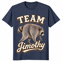 Viral Meme Raccoon Team Jimothy Seattle Funny T-Shirt | Cuccico