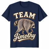 Viral Meme Raccoon Team Jimothy Seattle Funny T-Shirt | Cuccico