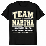 Team Martha shirt in black