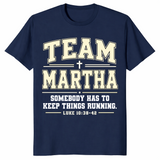 Team Martha shirt in navy