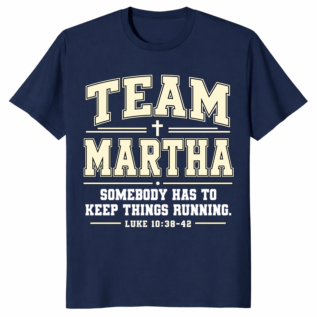 Team Martha shirt in navy