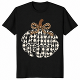 Thankful pumpkin shirt in Black