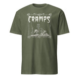 Military Green The Cramps Band T-Shirt by Cuccico – Vintage Psychobilly Punk Rock Tee
