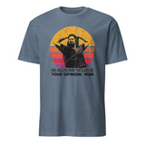 That’s, Like, Your Opinion, Man T-Shirt in heather indigo by Cuccico