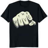 The Hives T-Shirt in black graphic band tee by Cuccico