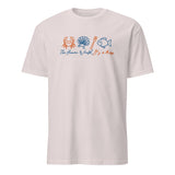 Ice Grey The Human World Is a Mess tee by Cuccico, featuring Sebastian from The Little Mermaid