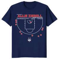 The Night Allie Ziebell Made History Basketball T Shirt — Womens Basketball Shirt Design