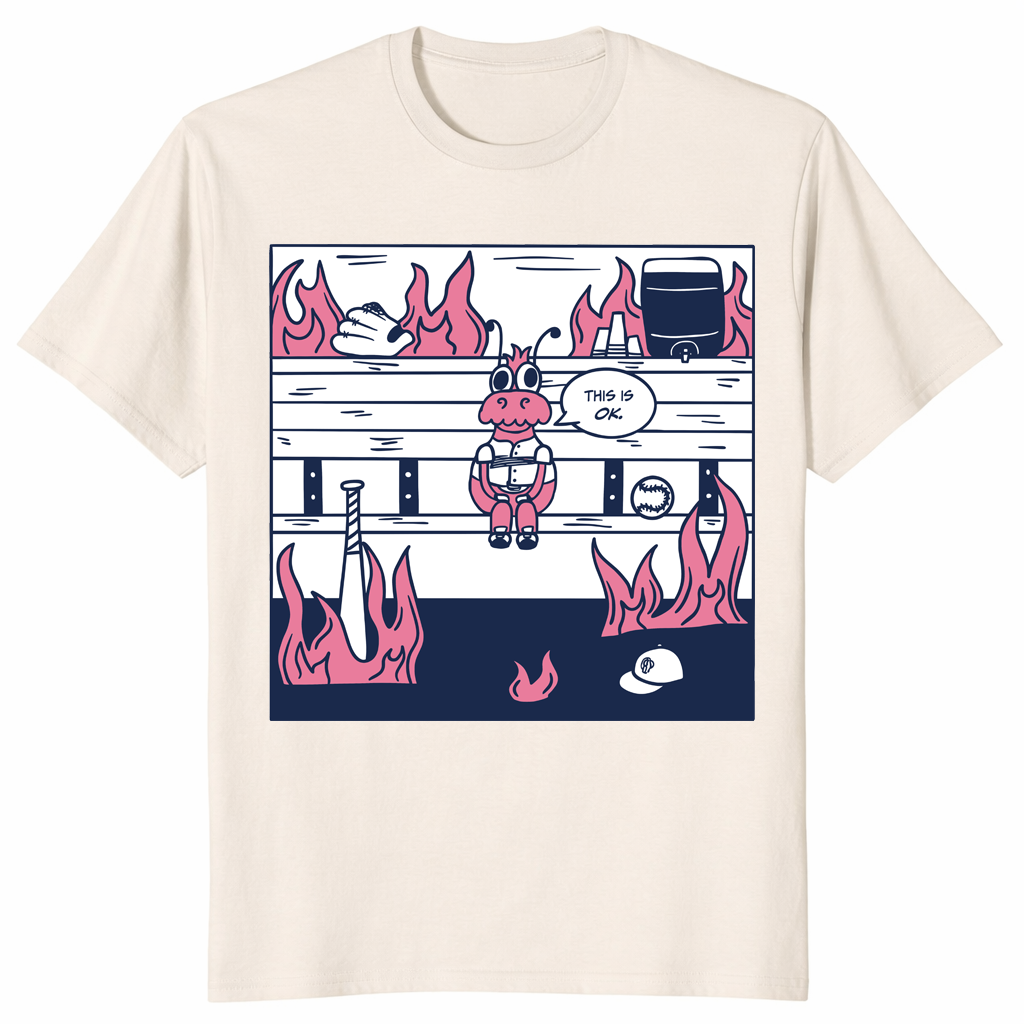 This Is Ok Funny Meme Shirt: Sarcastic Everything Is Fine Tee | Cuccico