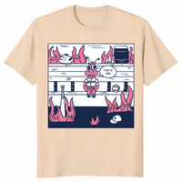 This Is Ok Funny Meme Shirt: Sarcastic Everything Is Fine Tee | Cuccico