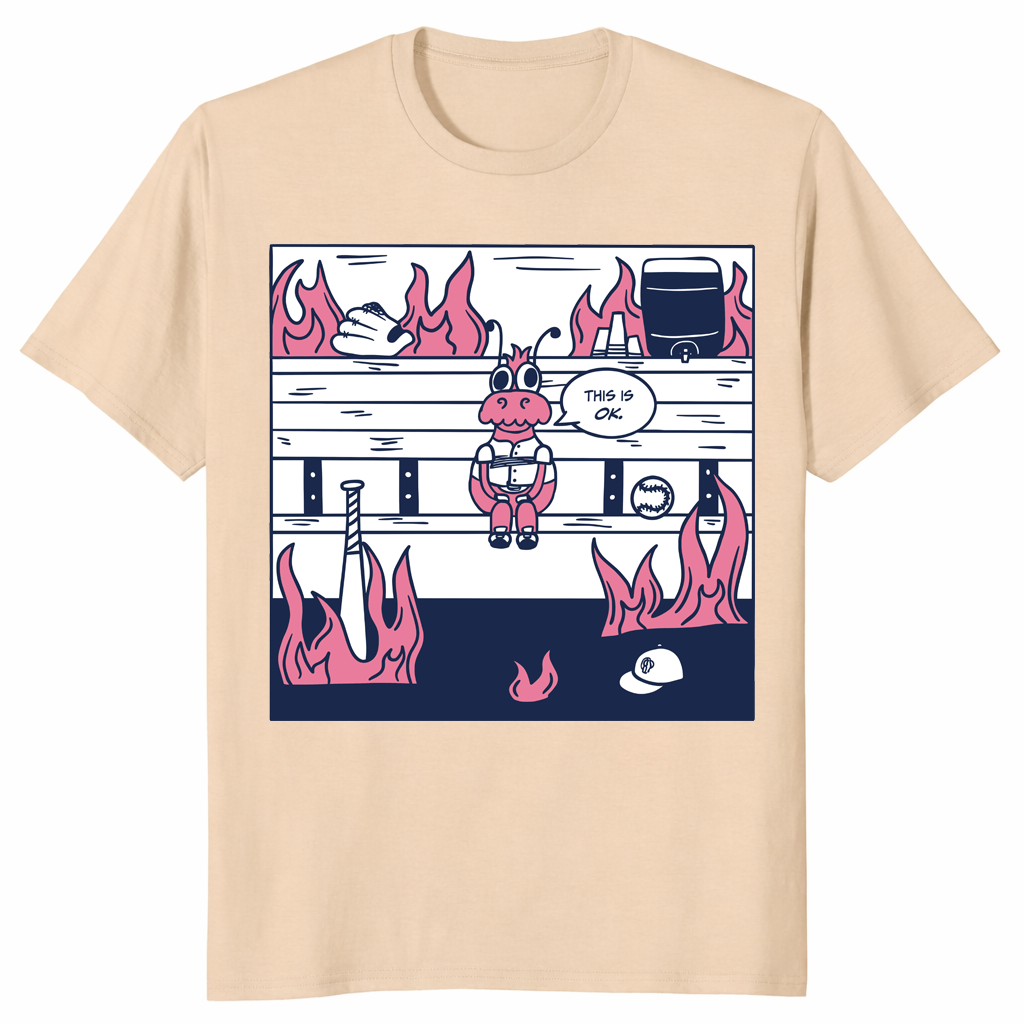 This Is Ok Funny Meme Shirt: Sarcastic Everything Is Fine Tee | Cuccico
