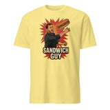 Cuccico Throw Sandwiches Not People T-Shirt in Cornsilk color – Political Satire Meme Tee