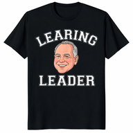 Funny Tim Walz Learning Leader T-Shirt | Political Humor Tee | Cuccico