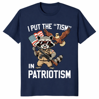 Navy Tism In Patriotism shirt for patriotic humor fans