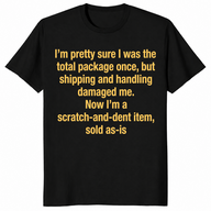 Total Package shirt in black