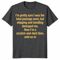 Total Package shirt dark heather grey