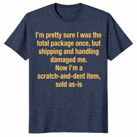 Total Package shirt in heather navy