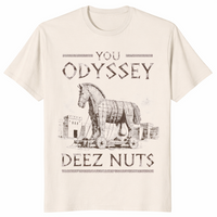 Trojan horse shirt in natural