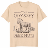 Trojan horse shirt in sand