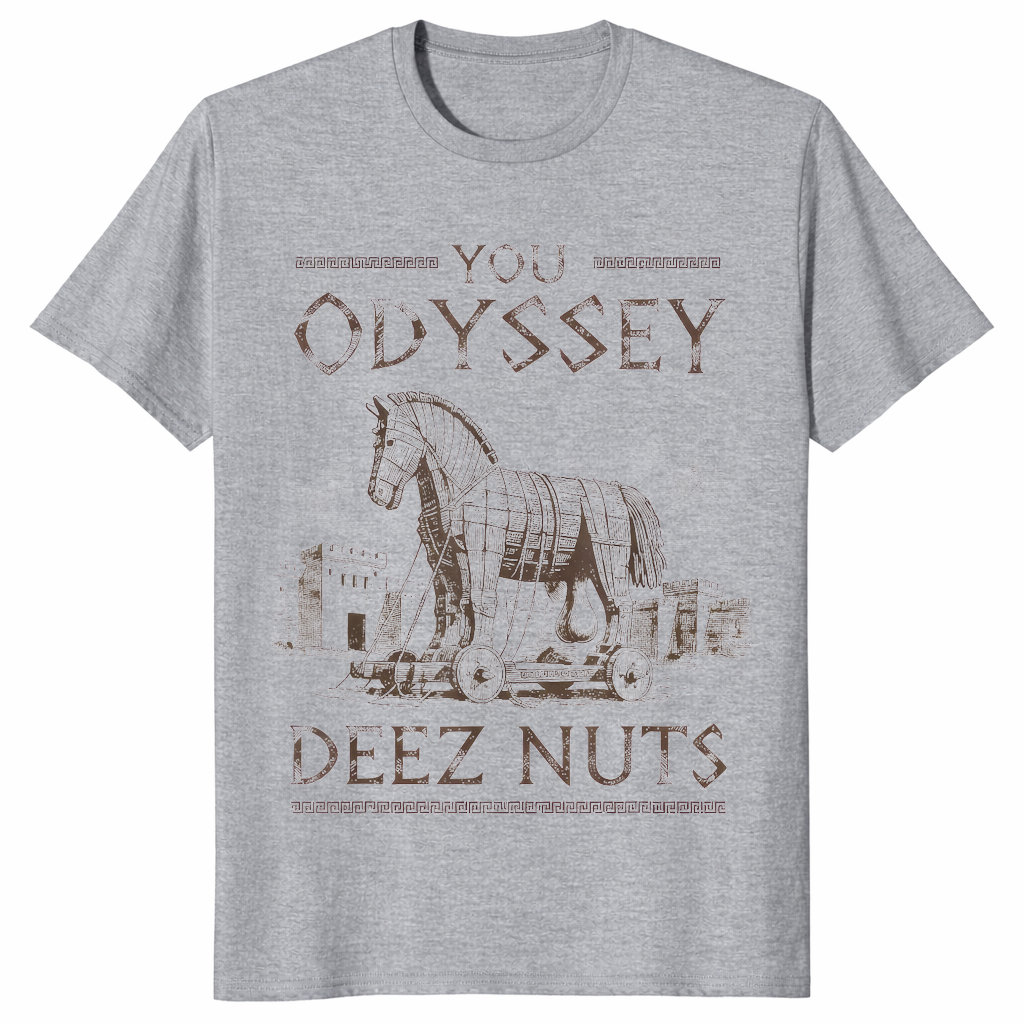 Trojan horse shirt in sport grey