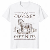 Trojan horse shirt in white