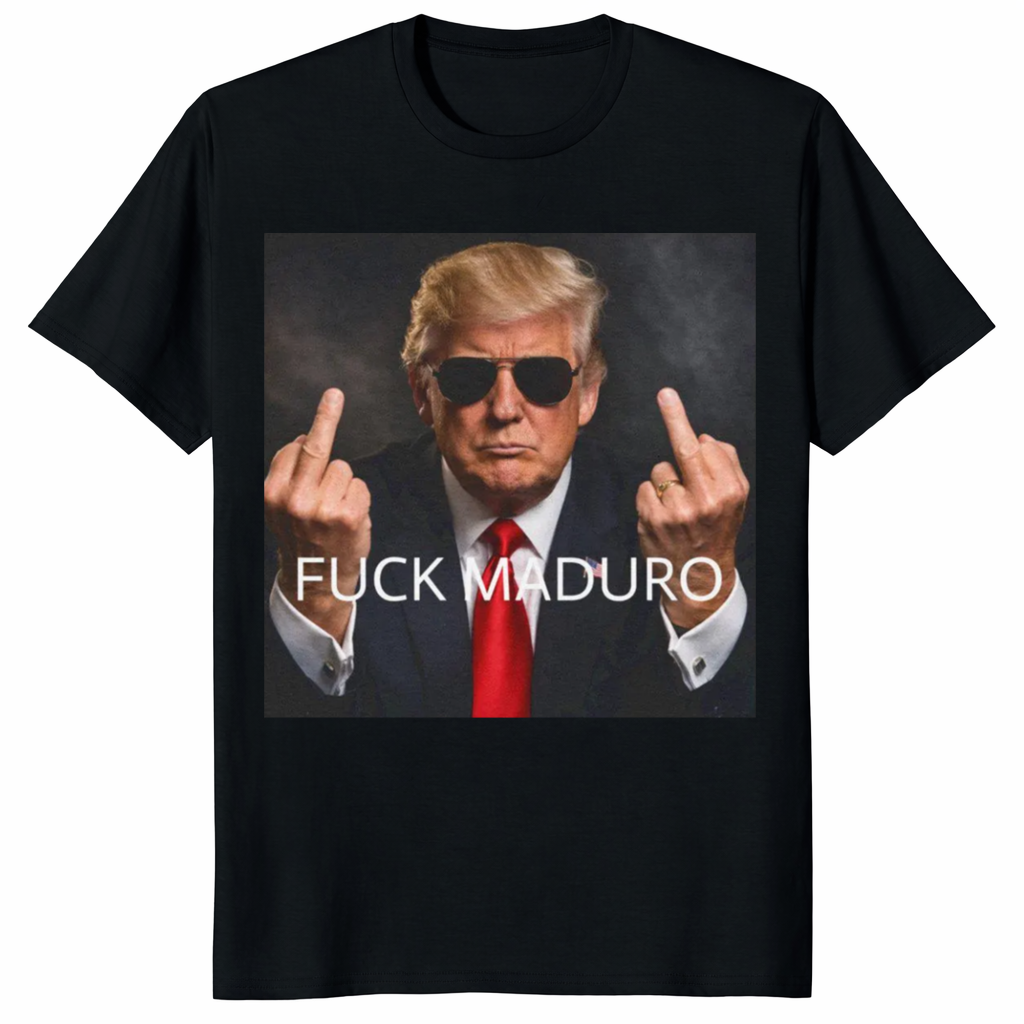 Trump Anti-Maduro Shirt — Venezuela Libre Funny Political Meme T-Shirt