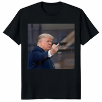Trump Flipping The Bird Tee — Donald Trump Middle Finger Shirt Funny Political Meme Apparel