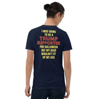 Trump Halloween shirt in navy