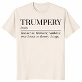 Trumpery definition shirt in natural with funny anti Trump dictionary definition