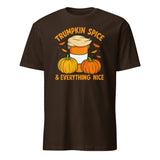 Dark Chocolate Trumpkin Spice Shirt Halloween Pumpkin Funny Trump T-Shirt by Cuccico