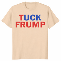 Sand tuck frump shirt front print